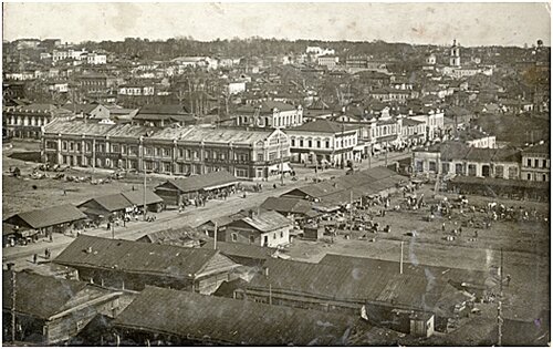 Пассаж торговый № 3 Черного рынка (1912 г.), г. Пермь, ул. Петропавловская, 57